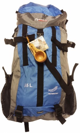 Ryggsekk 55 L Superlett, m/trekopp