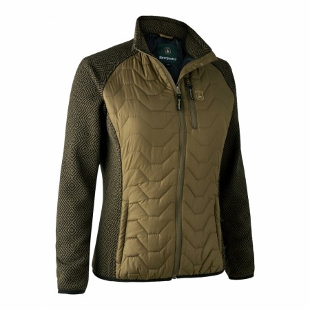 Lady Beth Padded Jacket with knit