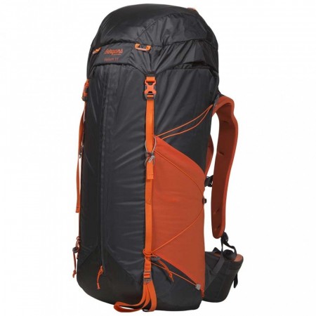 Bergans Helium 55L tursekk, Charcoal/Orange