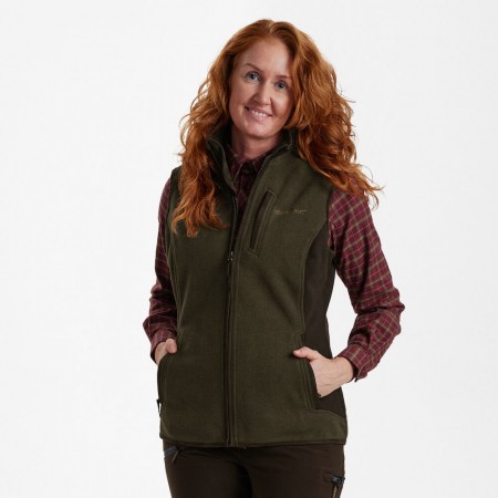 Lady Pam Bonded Fleece Waistcoat