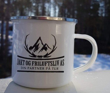 Tur koppen med sort logo