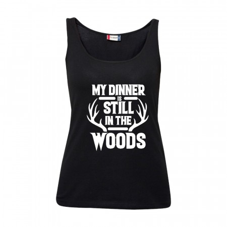 My diner is stil in the woods – Singlet til dame