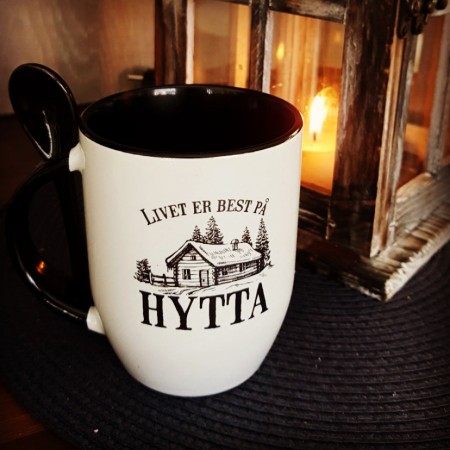 Livet er best på hytta
